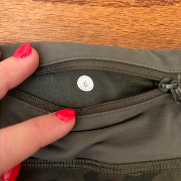 Camo Lululemon Shorts - Picture 3 of 3